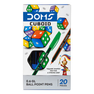 DOMS Cuboid DF Pen 20 Pcs Pack