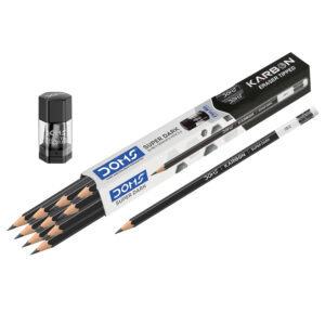 DOMS-Karbon-Eraser-Tipped-Pencil