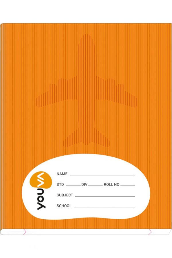 Navneet Youva Full Bound Brown Note Book 15.5×18.8 cm 172 Pages